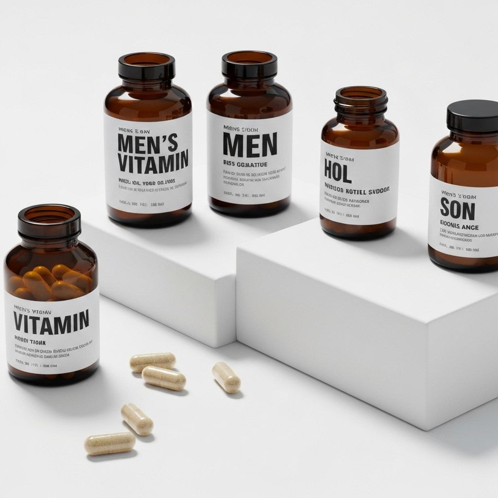 Men's supplements and vitamins