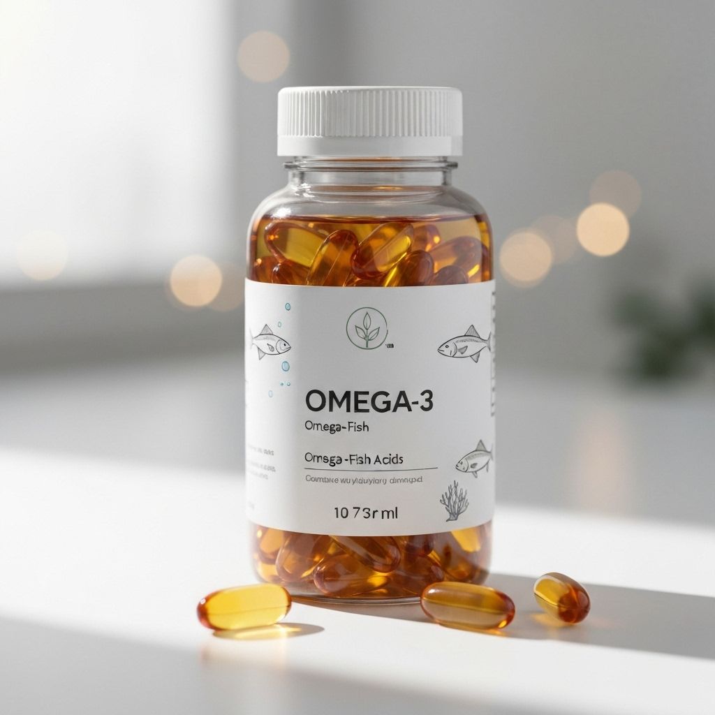 Omega-3 Fish Oil capsules